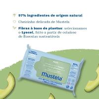 Toalhas Umedecidas Compostáveis Mustela Toalhas Com Perfume 60 Unidades - 2