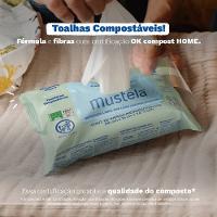 Toalhas Umedecidas Compostáveis Mustela Toalhas Com Perfume 60 Unidades - 15
