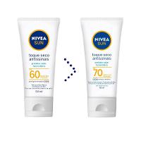 Protetor Solar Facial Nivea Sun Toque Seco Antissinais Fps70 40ml - 2