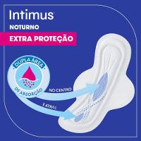 Absorvente Externo Intimus Noturno Cobertura Extra Suave Com Abas - 30 Unidades - 3