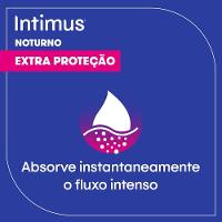 Absorvente Externo Intimus Noturno Cobertura Extra Suave Com Abas - 30 Unidades - 4