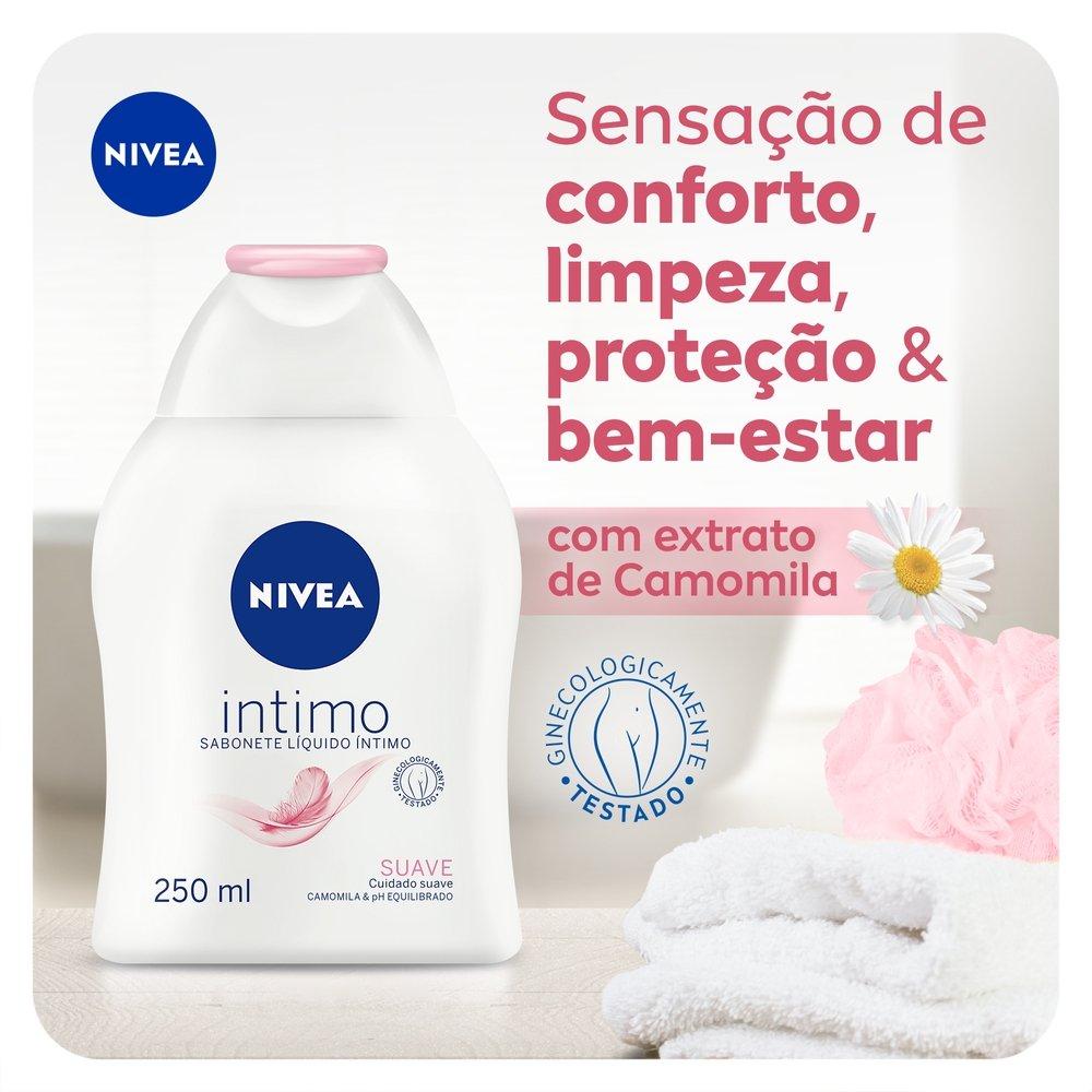 Sabonete Liquido Intimo Nivea Suave 250ml - 3