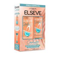 Kit Elseve Cachos Longos Dos Sonhos Shampoo 375ml + Condicionador 170ml
