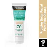 Protetor Solar Facial Neutrogena Sun Fresh Derm Care Pele Clara Fps 70 40g - 2