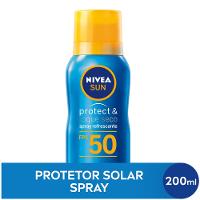 Protetor Solar Spray Aerosol Nivea Sun Protect & Toque Seco Fps50 200ml - 2