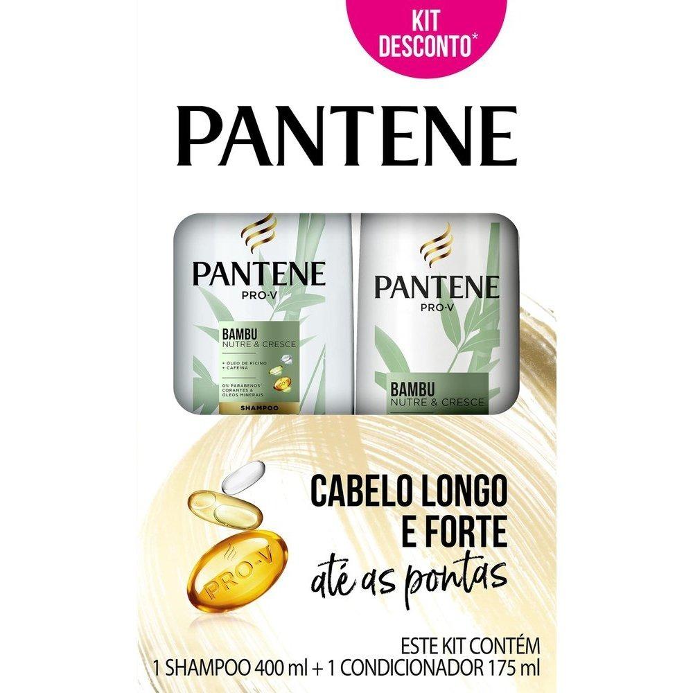 Kit Pantene Bambu Shampoo 400ml + Condicionador 175ml - 1
