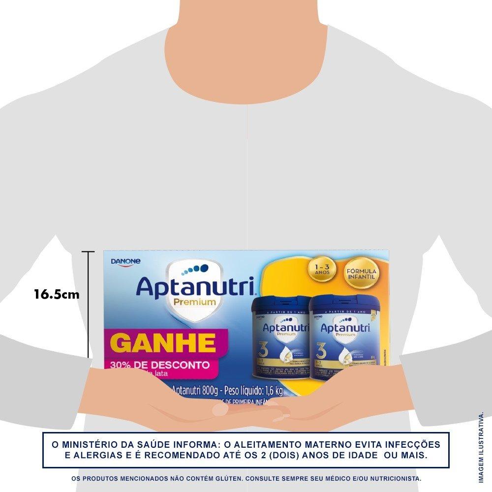 Kit Fórmula Infantil Aptanutri Premium 800g 2 Unidades - 2
