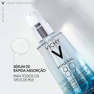 Sérum Hidratante Facial Vichy Minéral 89 Ácido Hialurônico 30ml