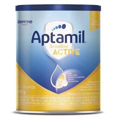 Fórmula Infantil Aptamil Sensitive Active 800g 0 3 Anos
