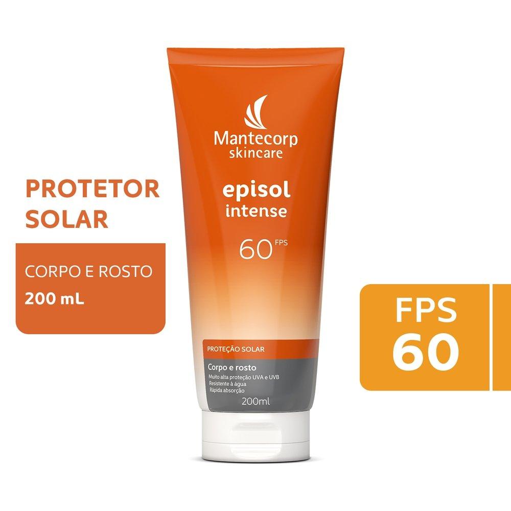 Protetor Solar Episol Intense Corpo E Rosto Fps 60 200ml - 6