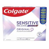 Kit Creme Dental Para Sensibilidade Colgate Sensitive Pro Alívio Imediato Original 90g 3 Unidades - 17