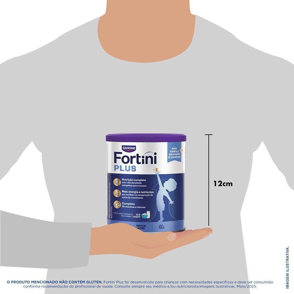Suplemento Infantil Fortini Plus Sem Sabor 400g - 5