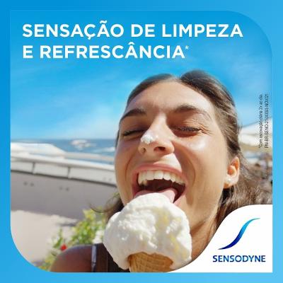 Kit Creme Dental Sensodyne Branqueador Extra Fresh Para Dentes Sensíveis 90g Leve 3 Pague 2