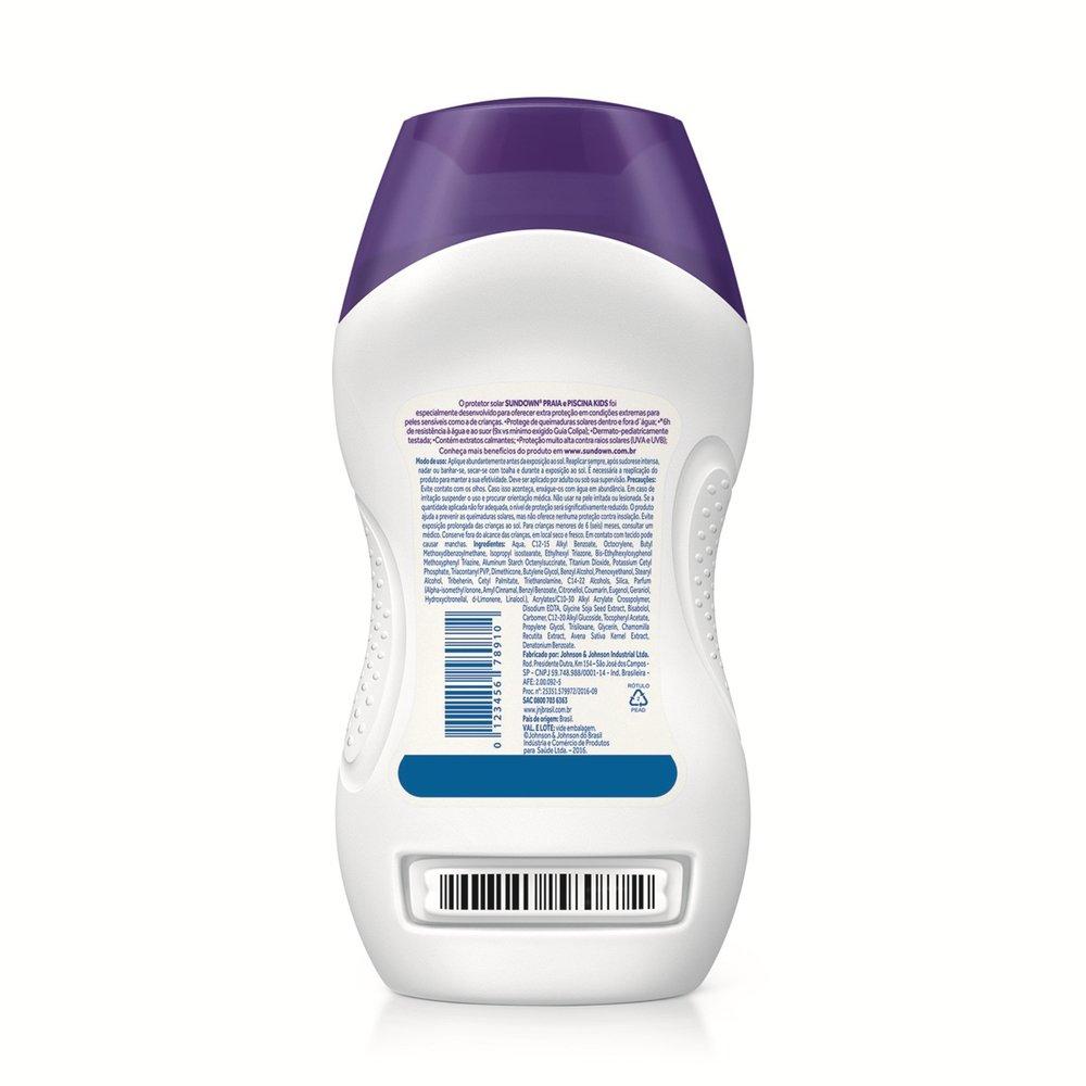 Protetor Solar Sundown Kids Praia E Piscina Fps60 120ml - 2