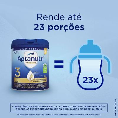 Fórmula Infantil Aptanutri Premium 3 800g