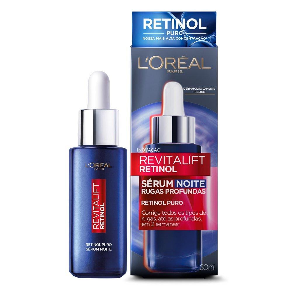 Sérum Facial Noturno Anti-idade L’oréal Paris Revitalift Retinol Puro 30ml - 1