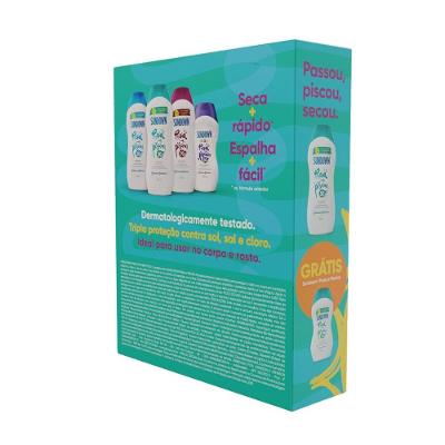 Kit Protetor Solar Sundown Praia E Piscina Fps50 200ml Ganhe Protetor Solar Sundown Fps50 120ml