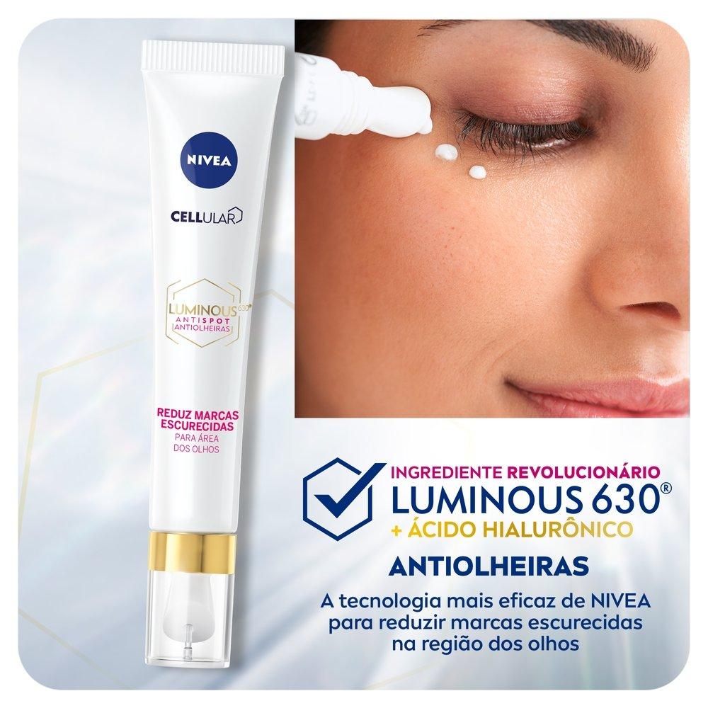 Uniformizador Facial Nivea Cellular Luminous 630 Antiolheiras 15ml - 3