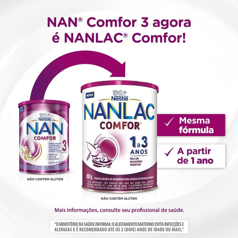 Fórmula Infantil Nestlé Nanlac Comfor 800g - 2