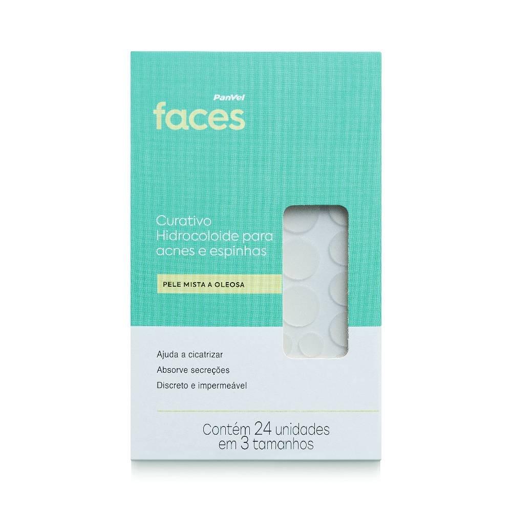 Curativo Secativo Para Acne Panvel Faces Antiacne 24 Unidades - 1
