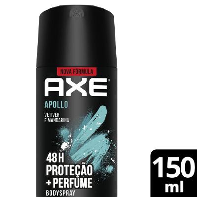 Desodorante Antitraspirante Aerosol Body Spray Axe Apollo 150ml