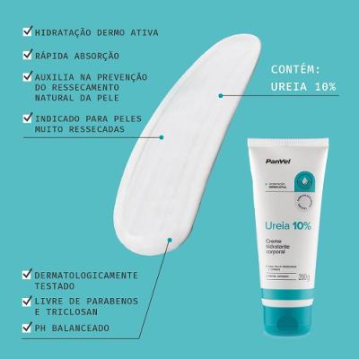 Creme Hidratante Corporal Ureia 10% Panvel 200g