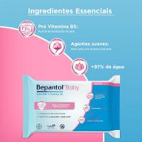 Lenços Umedecidos Hipoalergênicos Bepantol Baby Com 48 Unidades - 4