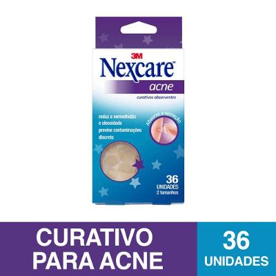 Curativo Nexcare Para Acne 36 Unidades
