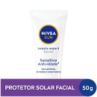 Protetor Solar Facial Nivea Beauty Expert Sensitive Anti-idade Fps 50 50g - 1