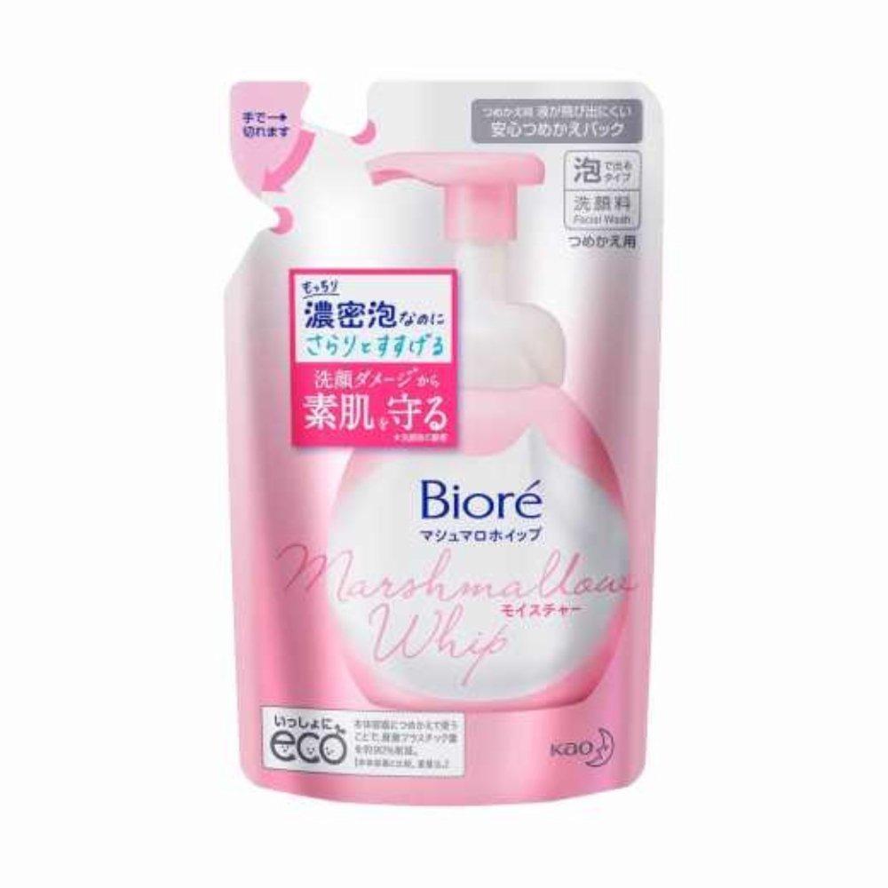 Espuma De Limpeza Facial Bioré Marshmallow Moist Refil 130ml - 1