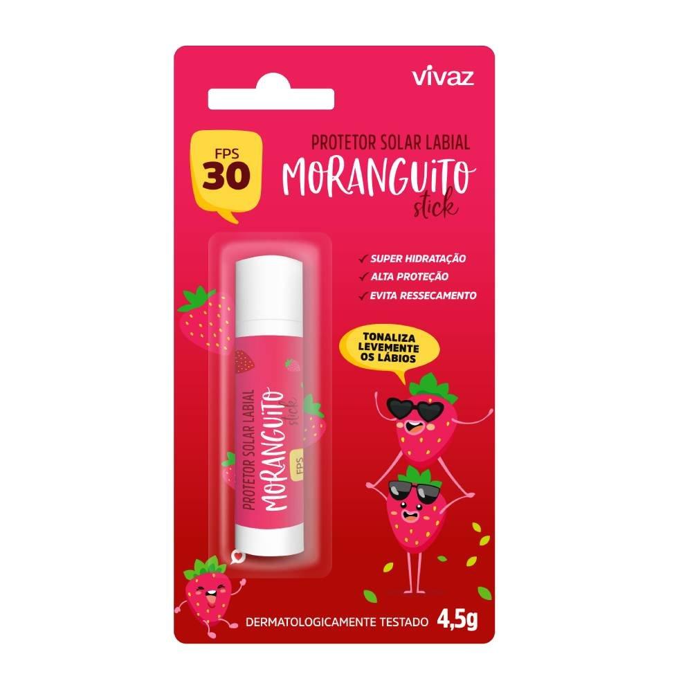 Protetor Labial Vivaz Moranguito Fps 30 4,5g - 1