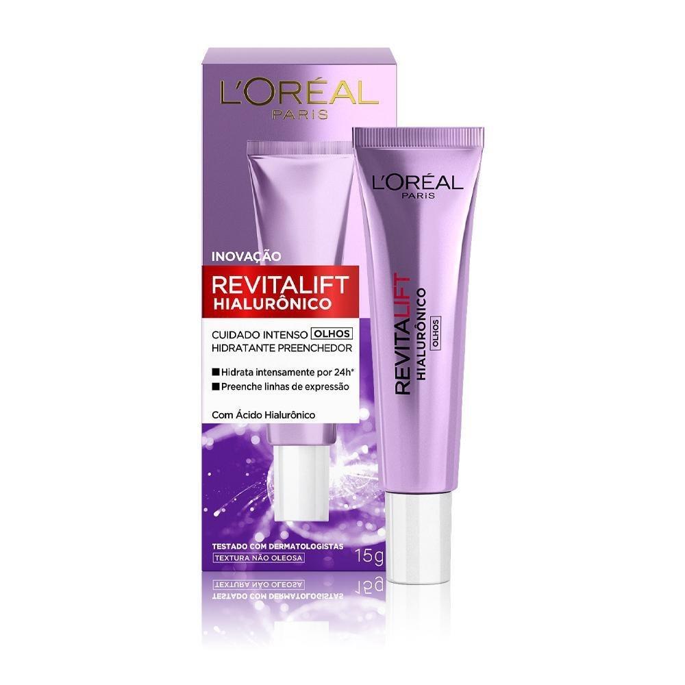 Creme Para Olhos Anti-idade Hidratante L’oréal Paris Revitalift Hialurônico 15g - 2