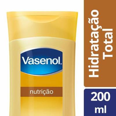 Loção Desodorante Hidratante Vasenol Hidratação Total Nutrição 200ml