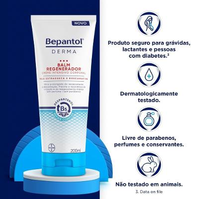 Creme Hidratante Corporal Intensivo Bepantol Derma Balm Regenerador 200ml