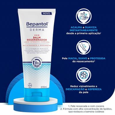Creme Hidratante Corporal Intensivo Bepantol Derma Balm Regenerador 200ml