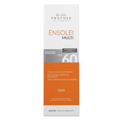 Protetor Solar Facial Profuse Ensolei Multi Fps60 50ml