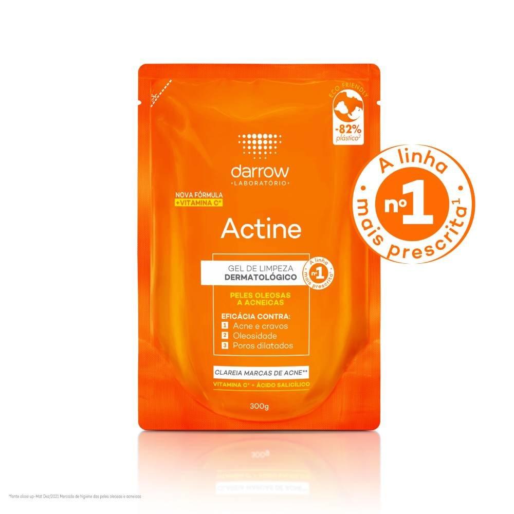 Gel De Limpeza Facial Actine Refil 300g - 6