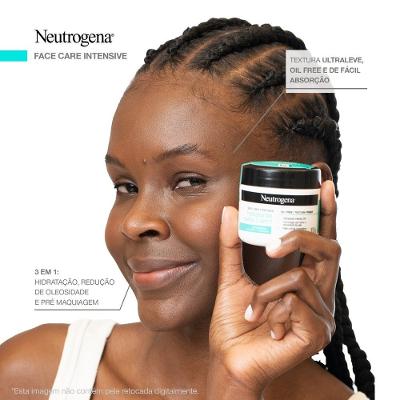 Hidratante Facial Neutrogena Face Care Intensive Matte 3 Em 1 100g