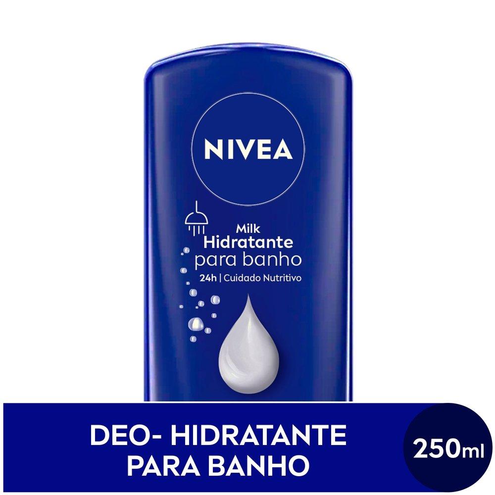 Hidratante Para Banho Nivea Milk 250ml - 9