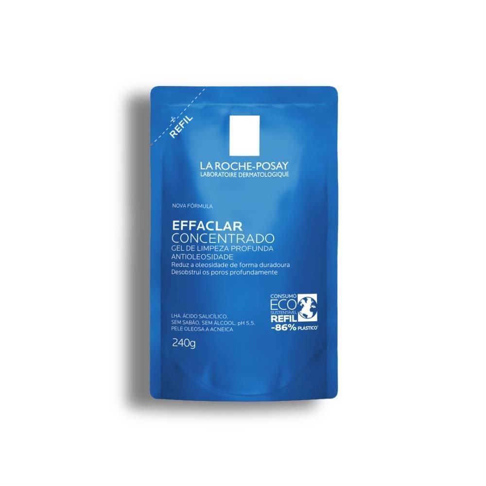 Gel De Limpeza Facial La Roche-posay Effaclar Concentrado Para Pele Oleosa Refil 240g - 2