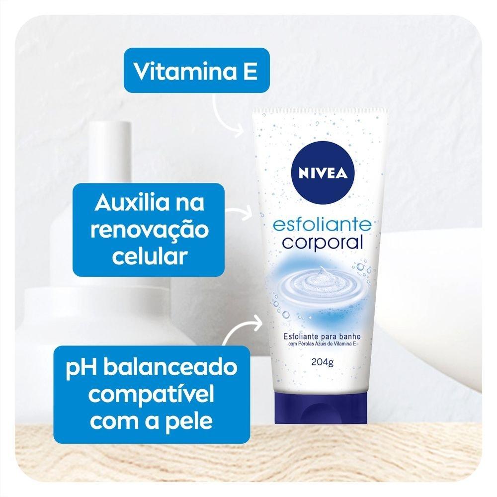 Esfoliante Corporal Nivea Para Banho 200ml - 4