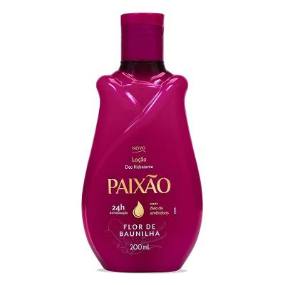 Loção Hidratante Paixão Flor De Baunilha 200ml