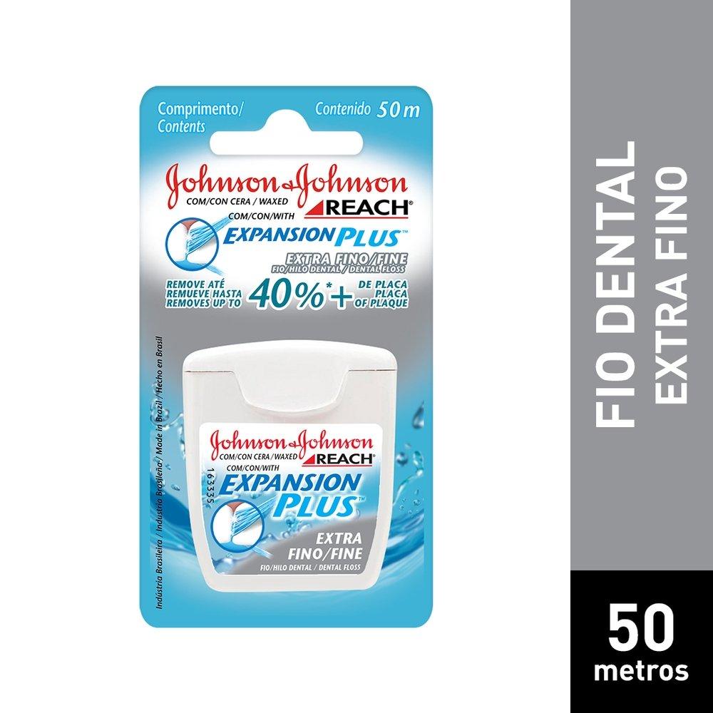 Fio Dental Johnson’s Reach Extra Fino 50 Metros - 1