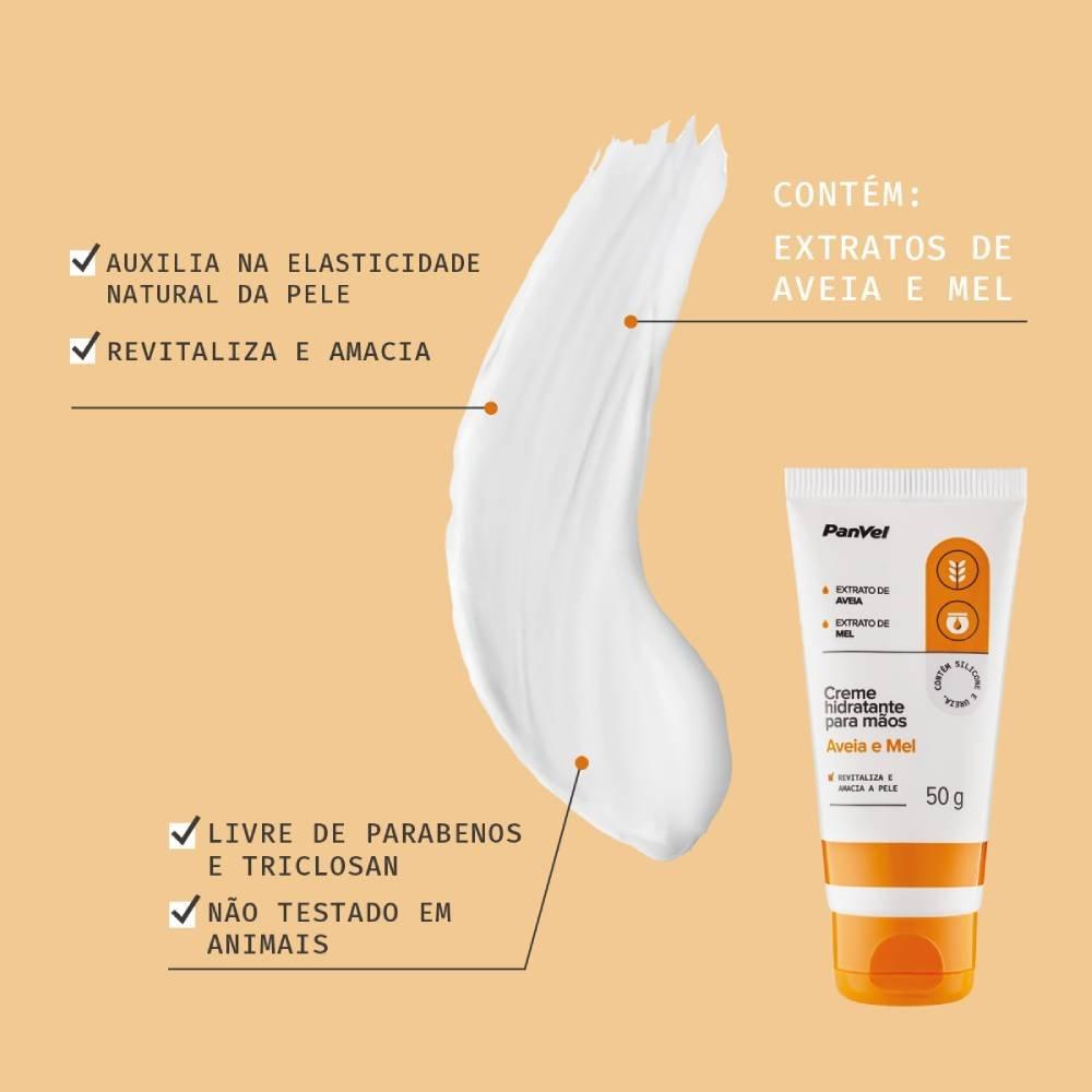 Creme Para Mãos Aveia E Mel Panvel 50g - 2