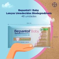 Lenços Umedecidos Bepantol Baby Biodegradável Com Pró-vitamina B5 Hipoalergênico 48 Unidades - 6