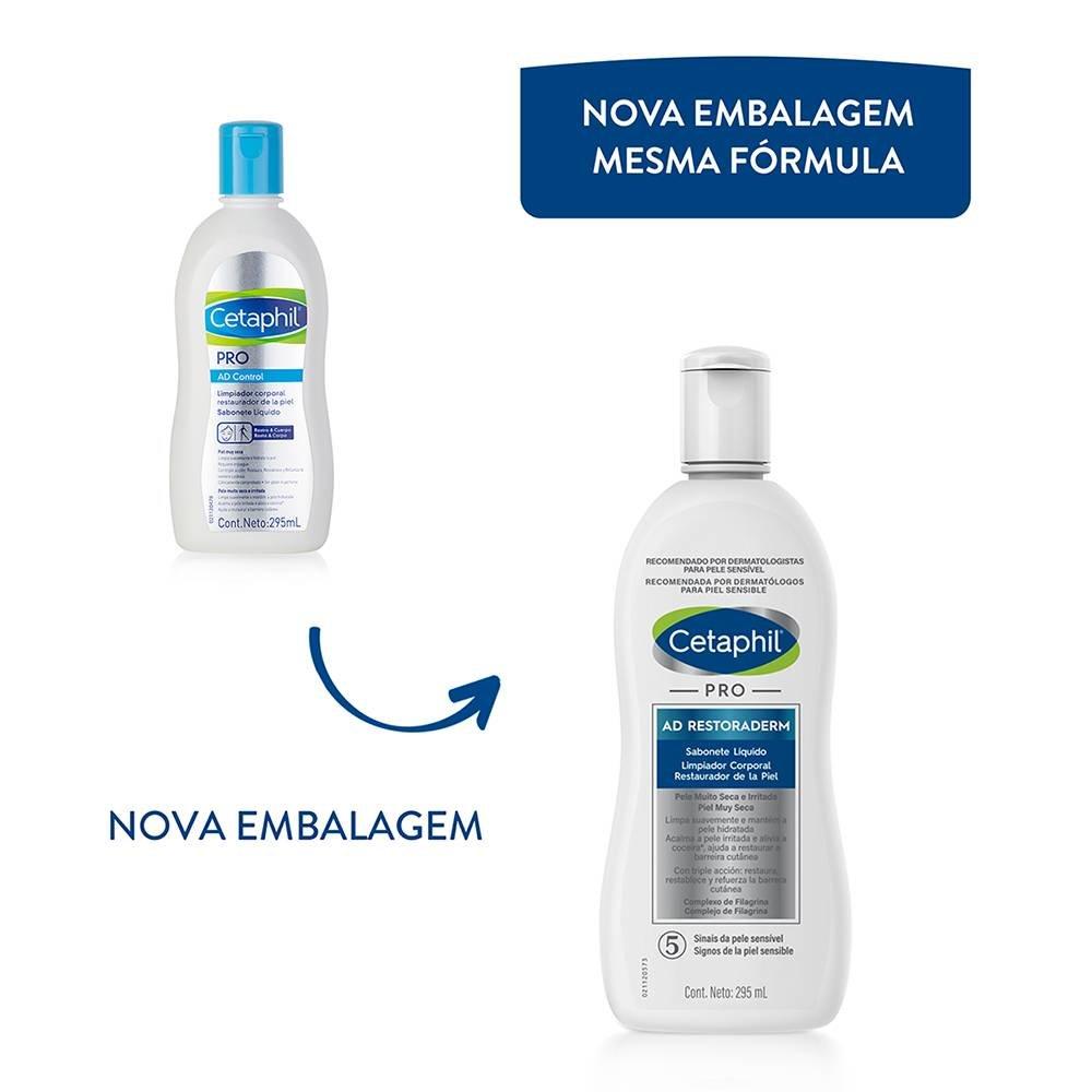 Sabonete Líquido Cetaphil Pro Ad 295ml - 3