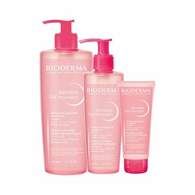 Gel De Limpeza Micelar Bioderma Sensibio Moussant Calmante E Hidratante 500ml