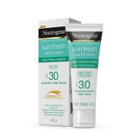 Protetor Solar Facial Neutrogena Sun Fresh Derm Care Sem Cor Fps 30 40g - 2