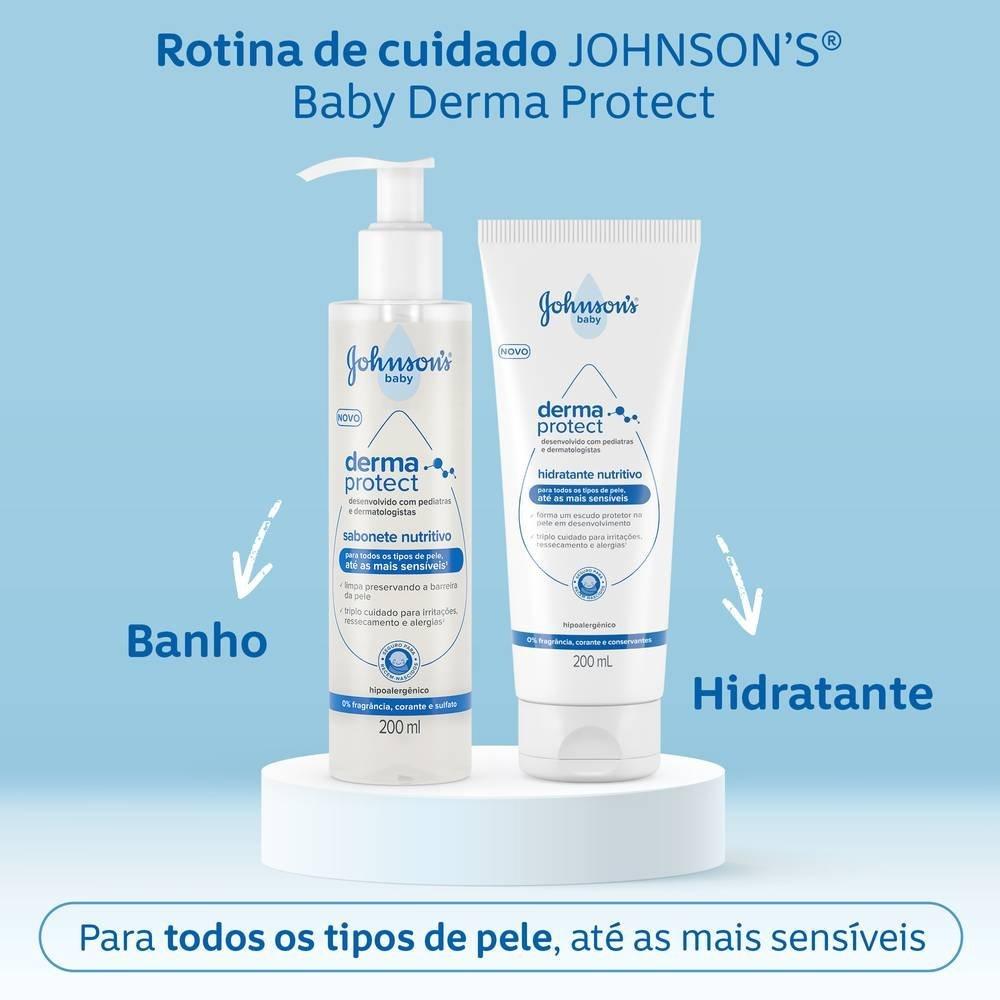 Hidratante Nutritivo Derma Protect Johnsons Baby 200ml - 4