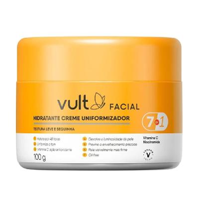 Hidratante Creme Facial Vult Uniformizador 100g